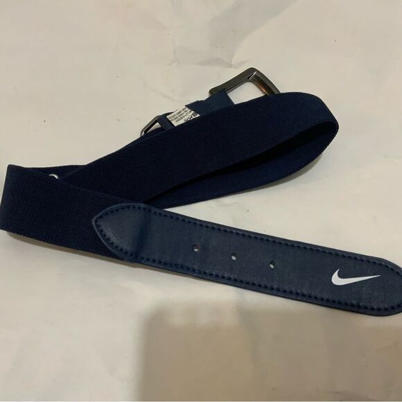 Nike belt elastic navy blue - Picture 1 of 5